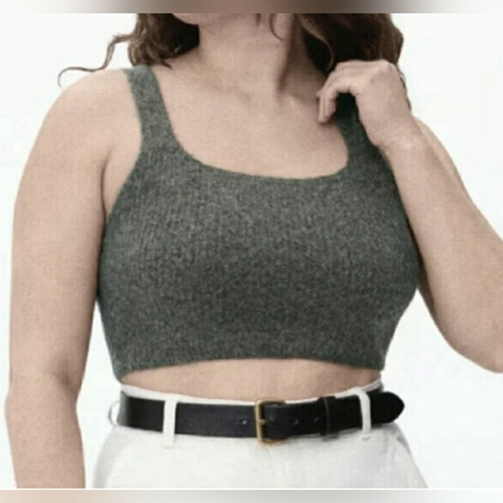 Everlane Cozy Stretch Crop Top